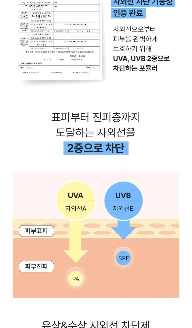 [수분진정] 마몽드 카밍 샷 아줄렌 선크림 35ml 상세페이지 19